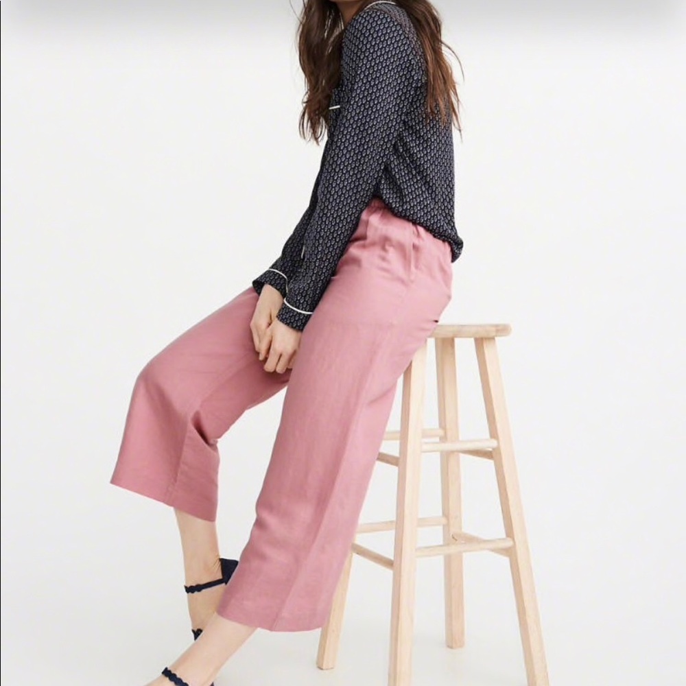 Abercrombie & Fitch CROPPED WIDE LEG PANTS